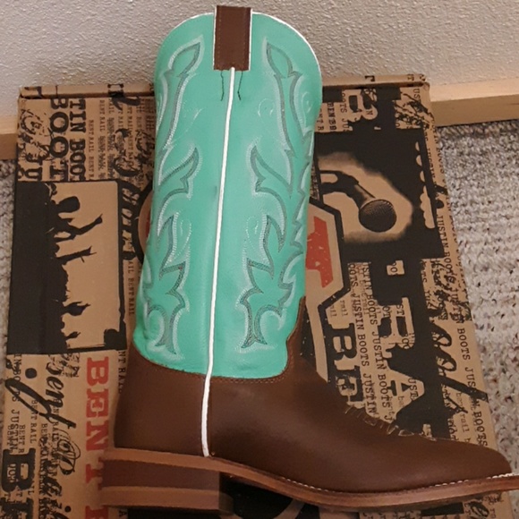 🔥New with out tags  Justin Bent Rail 13 inch top - Picture 3 of 4